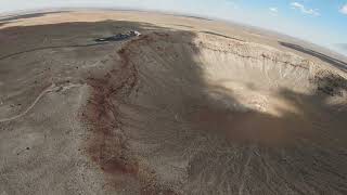 Stunning 4K Drone Footage of Barringer Crater  DJI FPV  Flagstaff AZ [upl. by Airla]