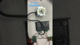 Stepper motor with controller set for 21kg load [upl. by Ddal]