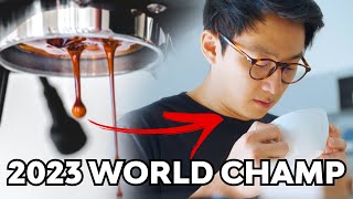 How to Make Espresso Like A World Barista Champion  ft BORAM UM [upl. by Ttesil]