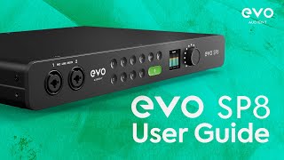 EVO SP8 Setup Guide  8 Channel Smart Preamp with ADDA [upl. by Avrom]