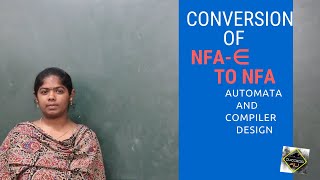 Conversion of NFA Epsilon ∈ to NFA in telugu [upl. by Hewes]