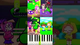 Touch me I scream meme COMPLETE EDITION  Garten of Banban SkinnyPale  Piano Tutorial [upl. by Noyar]