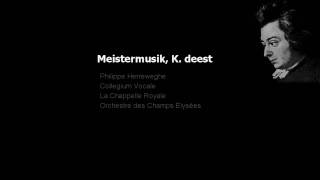 Mozart  Meistermusik K deest  Herreweghe [upl. by Ryle]