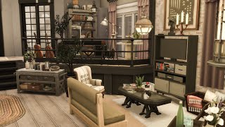 🎼🎸 MUSICIANS COZY APARTMENT 🎻🎵  18 Culpepper House  The Sims 4 stop motion build  No CC [upl. by Nuris362]