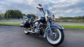 HarleyDavidson FLSTC Heritage Softail Classic 03 Reg 3282 Miles £9995 [upl. by Aicirtac726]