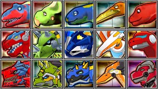 Rescue Bots  Dinosaur Train  Dino Robot Corps  TRexAllosaurusTriceratopsStegosaurusPteranodon [upl. by Nirra571]