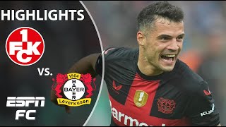 Kaiserslautern vs Bayer Leverkusen  German Cup Final Highlights  ESPN FC [upl. by Gnoz]