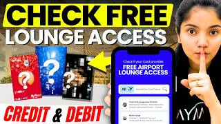 5 Ways to Check Lounge Access on Credit amp Debit Card  FREE amp INSTANTLY [upl. by Arok219]