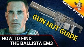 How to Find the Ballista EM3  COD Infinite Warfare  Gun Nut AchievementTrophy [upl. by Ailices603]