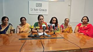 «Écoutes téléphoniques»  La Hindu Ladies Council of Mauritius face à la presse [upl. by Ennovyahs]