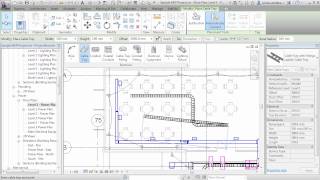 Revit MEP 2013 Tutorial  Systems Tab  Electrical [upl. by Cathrin]