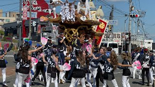 20241012 陶器・狭山だんじり祭り 陶器地区・山伏・池之原の合わせなど 大阪府堺市中区・大阪狭山市 [upl. by Suirauqed]