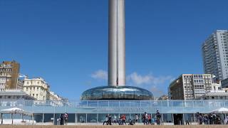 British Airways i360 in Brighton a great view thanks to FATZER [upl. by Yenruoc]