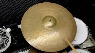 K Zildjian Istanbul 20quot Old stamp IIIb Ride Cymbal 2010g No Rivets  SOLD [upl. by Eniroc]