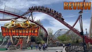 Diamondback Kings Island Review Best Roller Coaster in the Park [upl. by Davine]