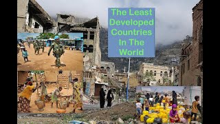 Least Developed Countries in the World [upl. by Barri562]