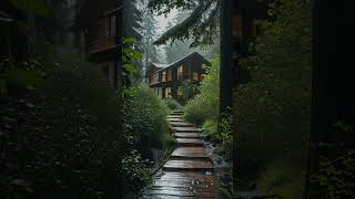 Relaxing Rainforest Getaway amp Dreamy Home  Nature Video  Rain Relaxation Video rain rainsounds [upl. by Reger395]