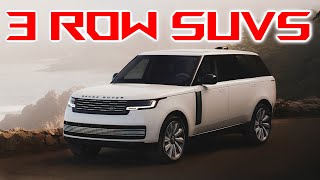 Best Full Size 3 Row SUVs [upl. by Nosde]