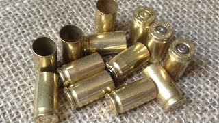 9mm Pistol Brass Casings for Jewelry or Reloading [upl. by Royden953]