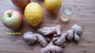 Ginger Shot Recipe  شات زنجبیل [upl. by Cherry]