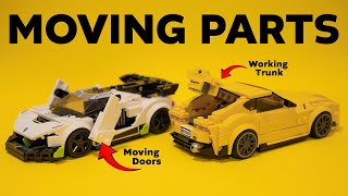 Adding moving parts to my LEGO Speed Champions [upl. by Akeret]