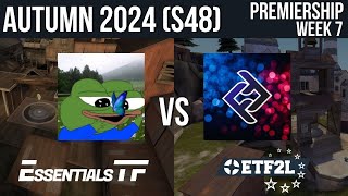 ETF2L TF2 6v6 Autumn 2024 S48 Premiership Week 7 sammakot vs for fence [upl. by Basilius261]