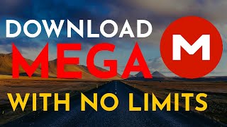 How to Download MEGA Files Without Limits 2023 [upl. by Adnilreh96]