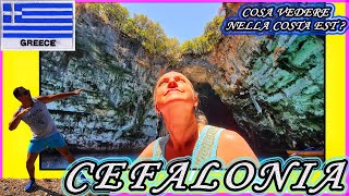 CEFALONIA cosa vedere nella costa Est Vlog Ita Drone Grecia Spiagge Lago Melissani Ep 23 [upl. by Marni288]