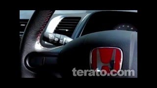 teratocom  Honda Civic FD2 Type R interior video [upl. by Derrej]