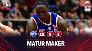 Matur Maker 29 PTS 1014 FG vs Wellington Saints [upl. by Charbonneau847]