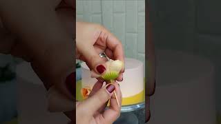 Artificial Flowers Cake Decorating  Cakes on a Budget JolsKitchen [upl. by Ahsile]