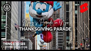 Macy’s Parade  Thanksgiving Day Parade 2022  NYC shorts [upl. by Ludovick309]