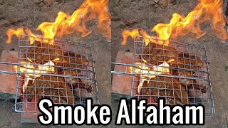 സ്മോക്ക് അൽഫഹം 🍗Smoke Alfaham Chicken How To Make Alfaham Grilled Chicken shorts [upl. by Aynuat527]