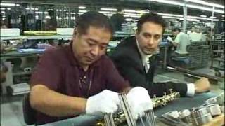 Fabrication des saxophones  Saxophone Factory Tour [upl. by Werda]