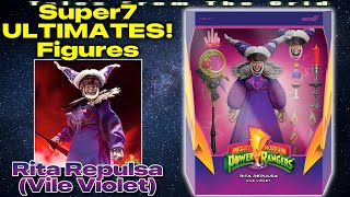 Clip Rita Repulsa Vile Violet from Super7 ULTIMATES Figures  Tales From The Grid [upl. by Tormoria]