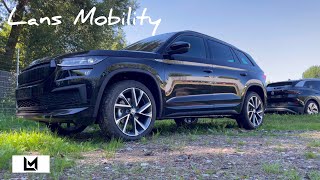 Skoda NEW Kodiaq 2023 Sportline in4K Black Magic Metal 20 Inch Vega Walk around amp detail inside [upl. by Ng]