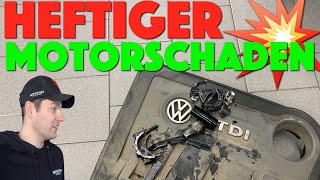 VW Motor explodiert auf A2  Wir gucken woran es lag [upl. by Launcelot497]