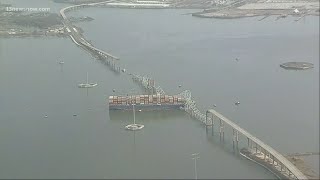 Search effort continues after Francis Scott Key Bridge collapse [upl. by Karry]