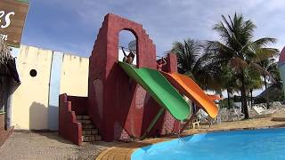 Dual Drop Water Slide at Acquamania [upl. by Herates]