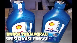 Shell ADVANCE AX7 Oli Terbaik Untuk Motor Manual Atau Kopling [upl. by Joaquin]