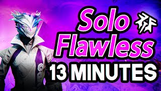 Solo Flawless Prophecy In 13 Minutes On Warlock Loadouts in Description  New Episode Revenant [upl. by Mable]