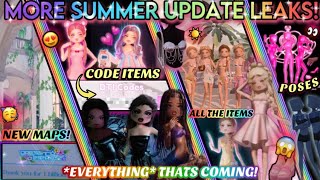 🚨Updates SOONHeres EVERYTHING COMING CONFIRMED NEW ITEMS Maps Codes ampMORE😱Dress to Impress [upl. by Diarmid]