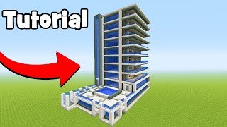 Minecraft Tutorial How To Make A Hotel [upl. by Haiasi]