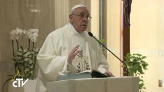 quotFa più rumore un albero che cadequot Omelia di Papa Francesco del 27 gennaio 2014 [upl. by Bently]