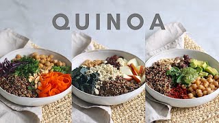 COME CUOCERE LA QUINOA  Preparazione facile  idee SUPER PROTEICHE [upl. by Hyacinthe]