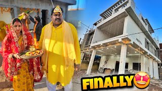 Finally New Ghar Ka Griha Pravesh Pooja Ho Gaya 😊  vlog [upl. by Eussoj148]