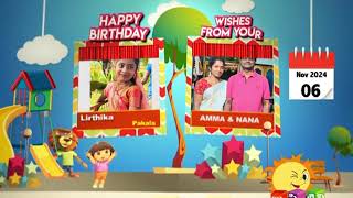 kushi tv birthday wishes quot6112024quot [upl. by Redmer]