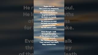 Lets Pray  Discover the POWER of Psalm 23 in Still Waters worshipsongs [upl. by Kelci]