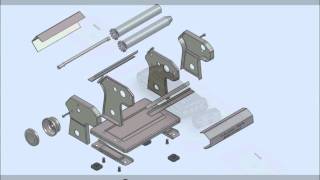 Pasta Maker Machine SolidWorks [upl. by Eiznikcm]