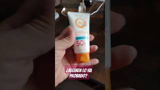 Protector solar oriflame dame tu opinión 🤔 opinion protectorsolar youtube shortvideos viral [upl. by Avevoneg]